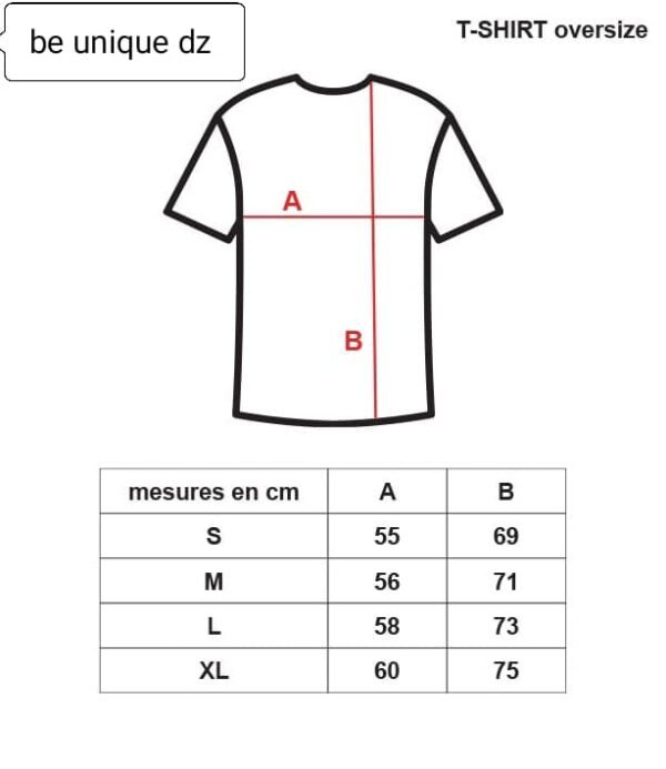 T-shirt oversize 180 Gm